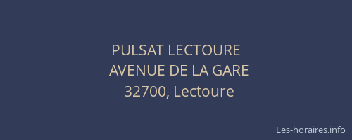 PULSAT LECTOURE