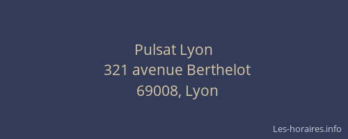 Pulsat Lyon