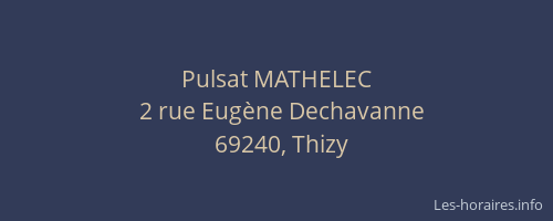 Pulsat MATHELEC