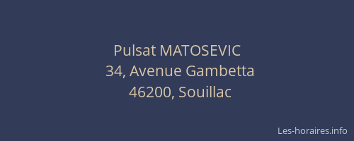 Pulsat MATOSEVIC