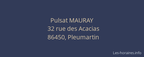 Pulsat MAURAY