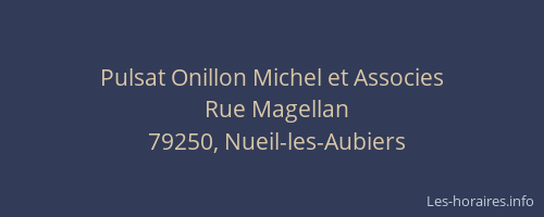 Pulsat Onillon Michel et Associes
