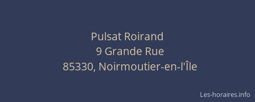 Pulsat Roirand
