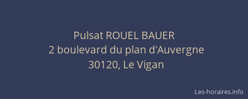 Pulsat ROUEL BAUER