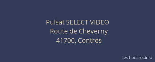 Pulsat SELECT VIDEO