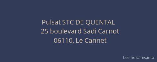 Pulsat STC DE QUENTAL
