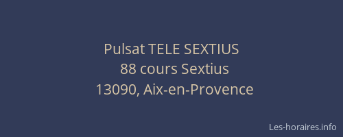 Pulsat TELE SEXTIUS