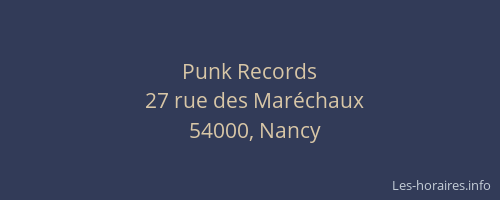 Punk Records