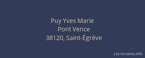 Puy Yves Marie