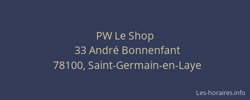 PW Le Shop