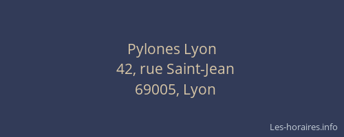 Pylones Lyon