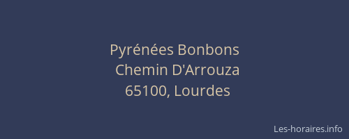 Pyr&eacute;n&eacute;es Bonbons