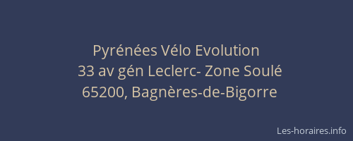 Pyr&eacute;n&eacute;es V&eacute;lo Evolution