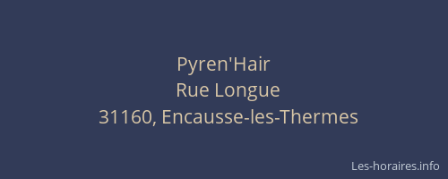 Pyren'Hair