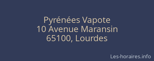 Pyrénées Vapote