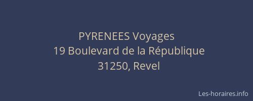 PYRENEES Voyages