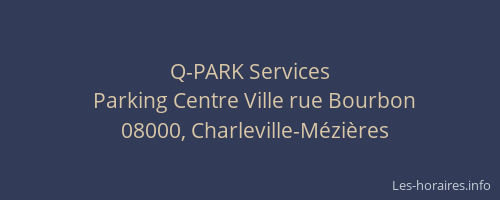 Q-PARK Services