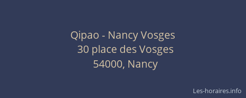 Qipao - Nancy Vosges