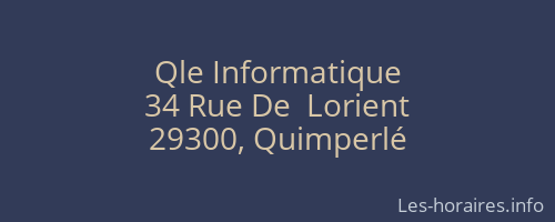 Qle Informatique