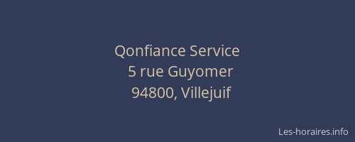 Qonfiance Service