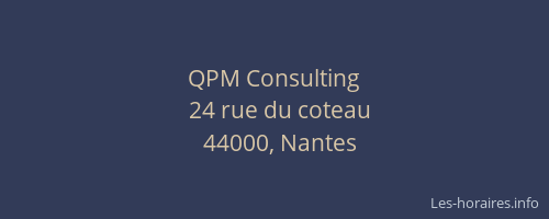 QPM Consulting