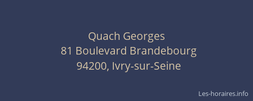 Quach Georges