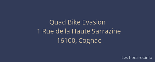 Quad Bike Evasion