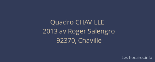 Quadro CHAVILLE