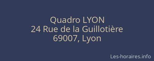 Quadro LYON