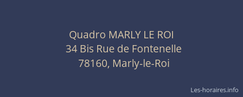 Quadro MARLY LE ROI