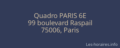 Quadro PARIS 6E