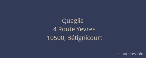 Quaglia