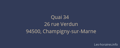Quai 34