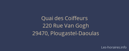 Quai des Coiffeurs