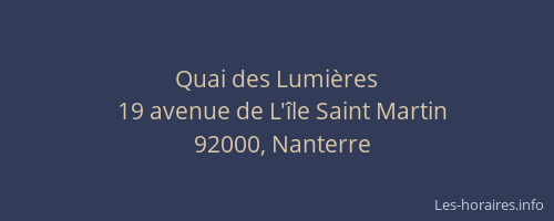 Quai des Lumières