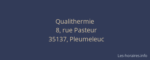 Qualithermie