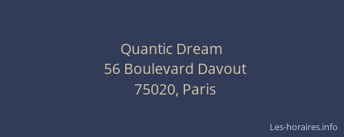 Quantic Dream