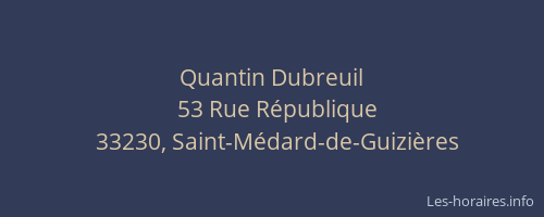 Quantin Dubreuil