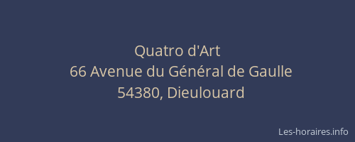Quatro d'Art