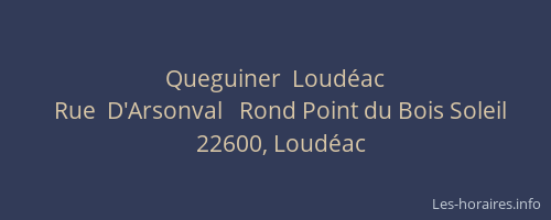 Queguiner  Loud&eacute;ac