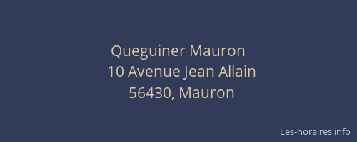 Queguiner Mauron