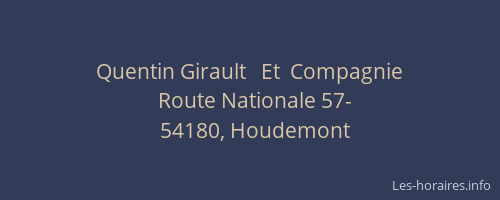 Quentin Girault   Et  Compagnie