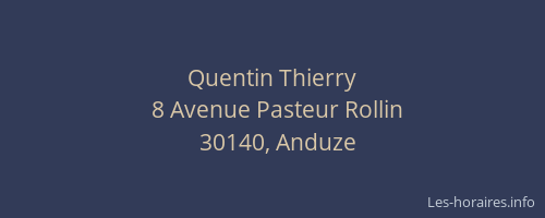 Quentin Thierry