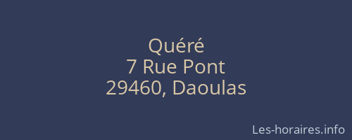 Quéré