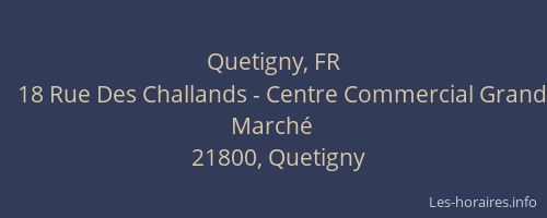 Quetigny, FR