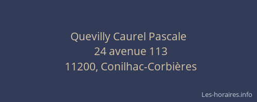 Quevilly Caurel Pascale