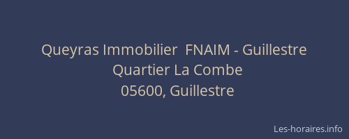 Queyras Immobilier  FNAIM - Guillestre