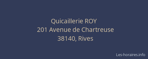 Quicaillerie ROY