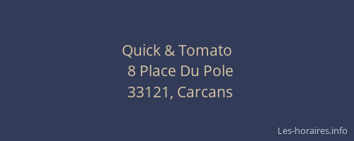 Quick & Tomato
