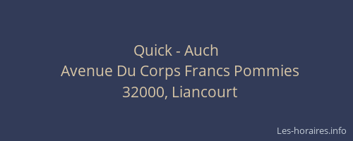 Quick - Auch